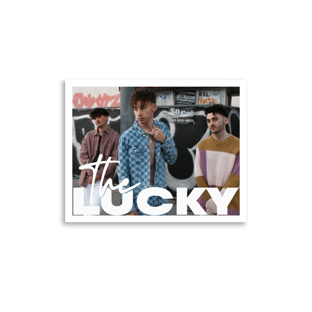 Band Photo Poster With Logo