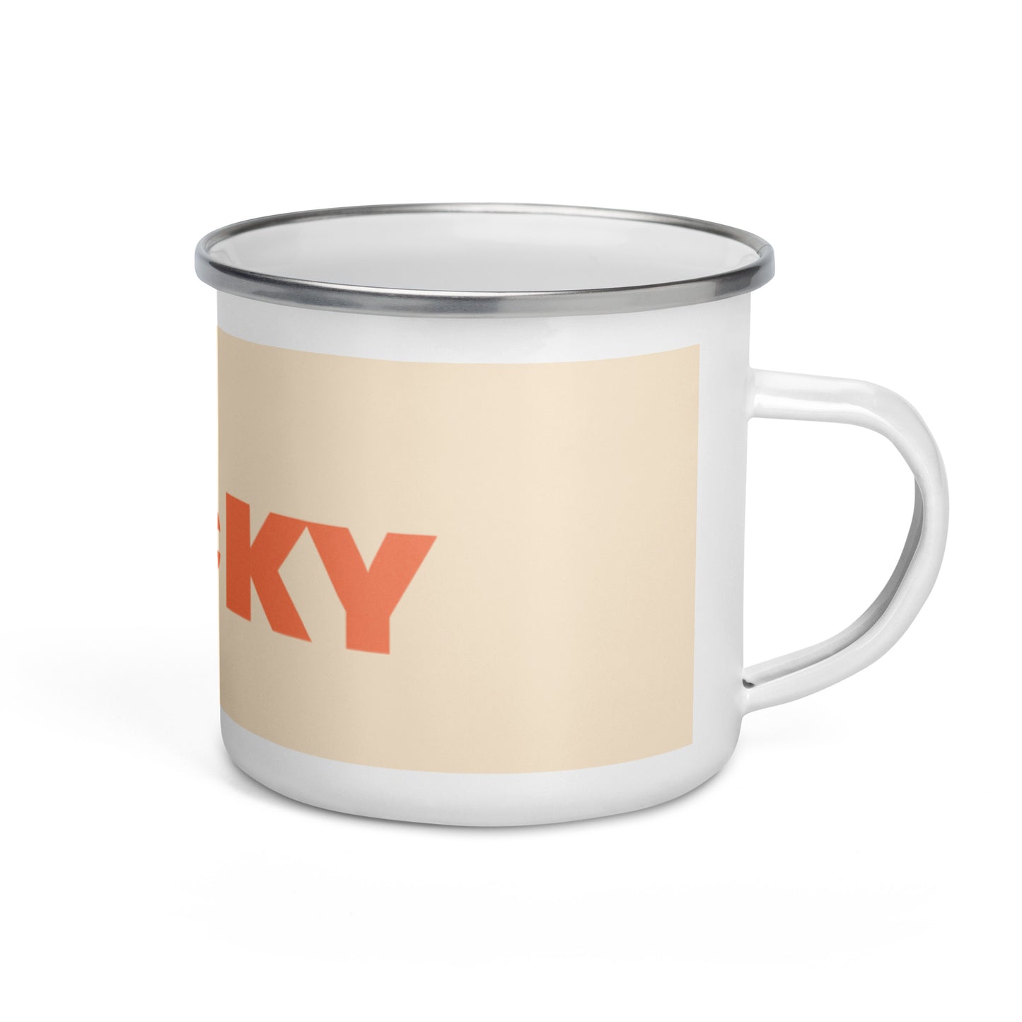 Enamel Mug with Logo
