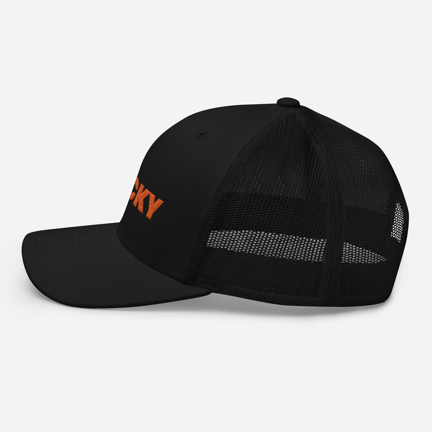 Trucker Cap with Embroidered Logo