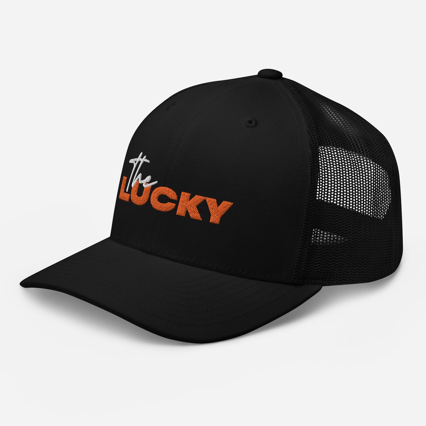 Trucker Cap with Embroidered Logo