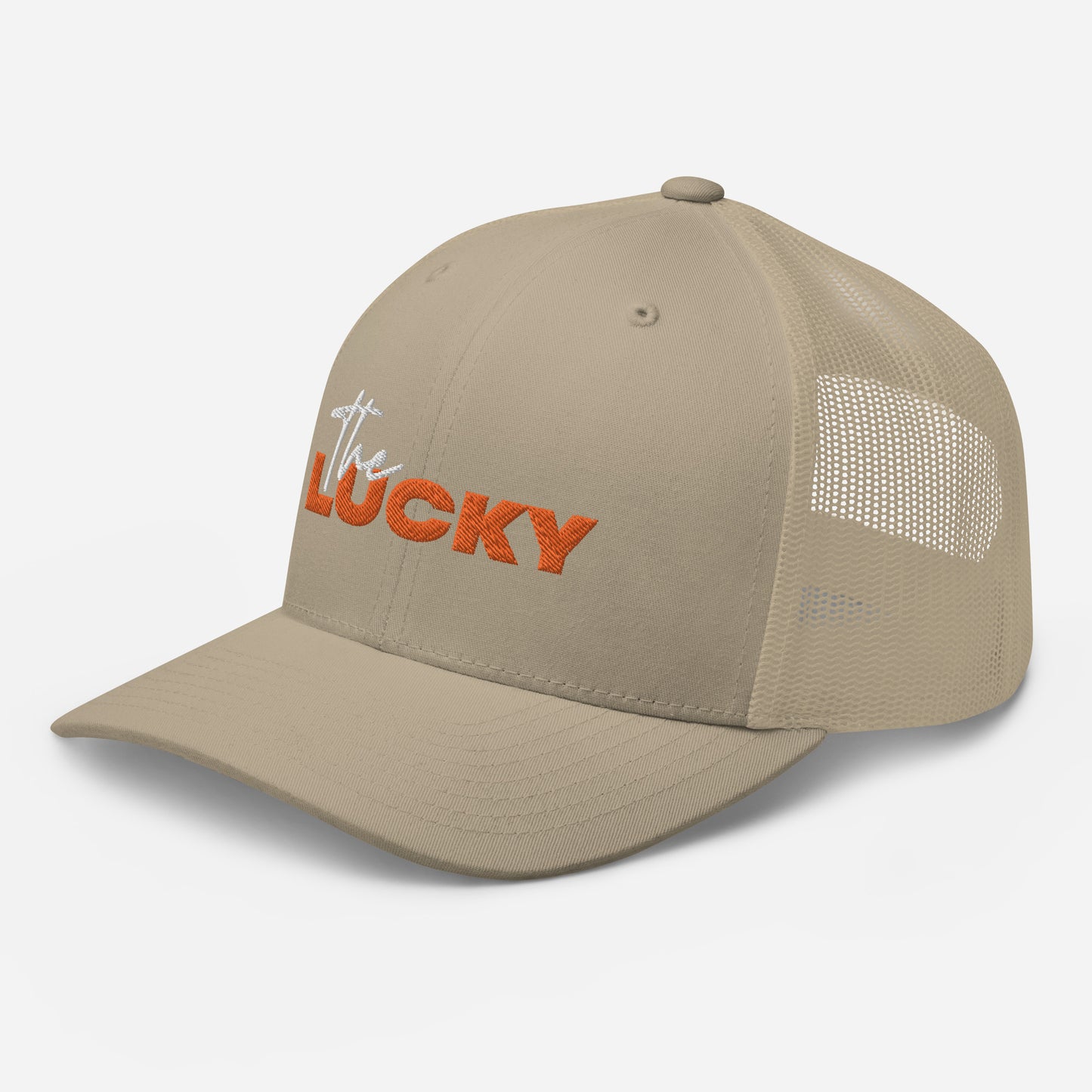 Trucker Cap with Embroidered Logo