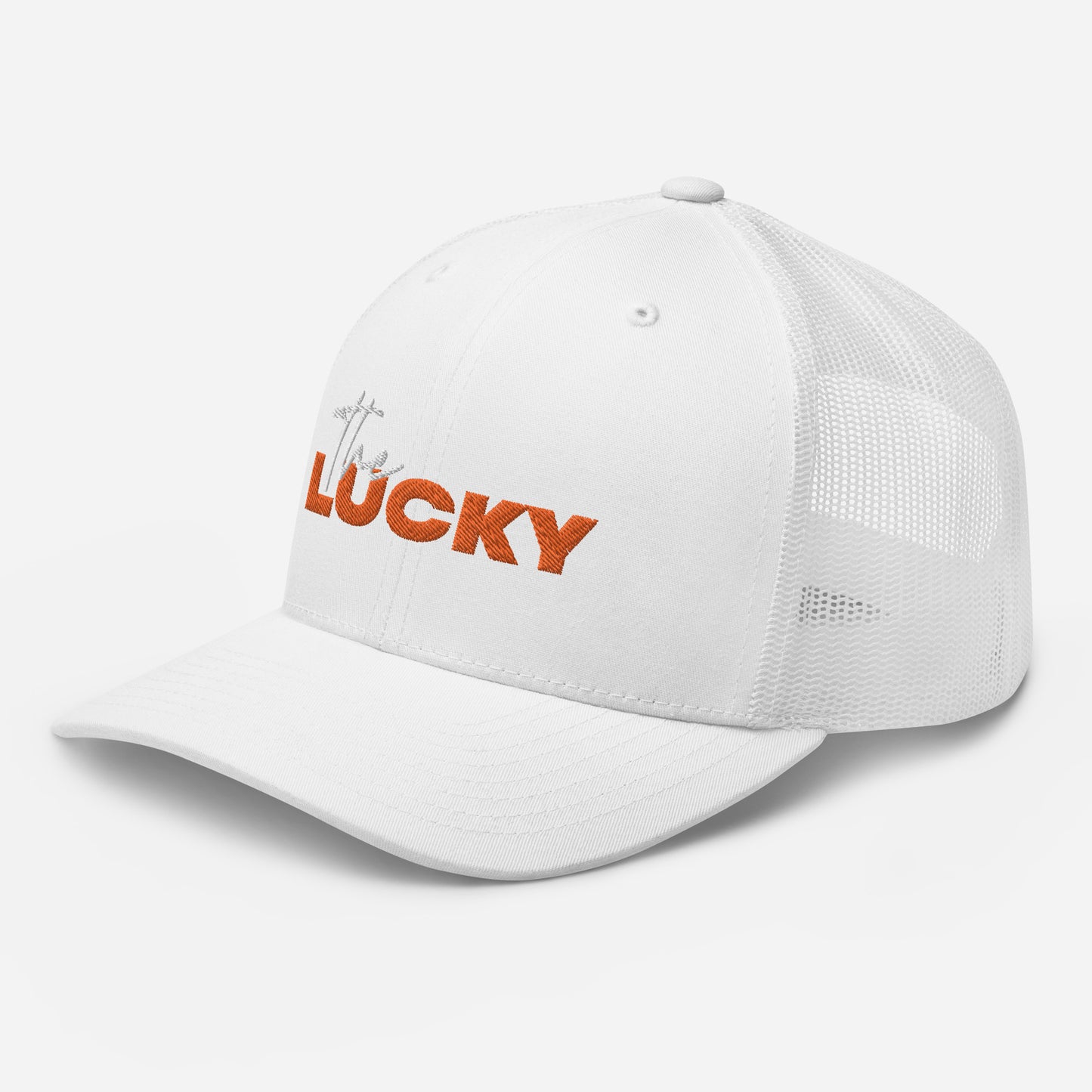Trucker Cap with Embroidered Logo